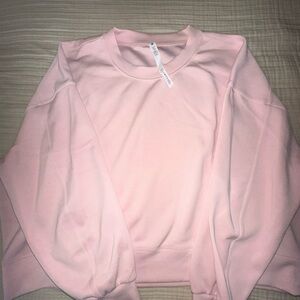 Lululemon Athletica Light Pink Crewneck Top